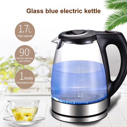 Electric Kettle Stainless Steel Glass