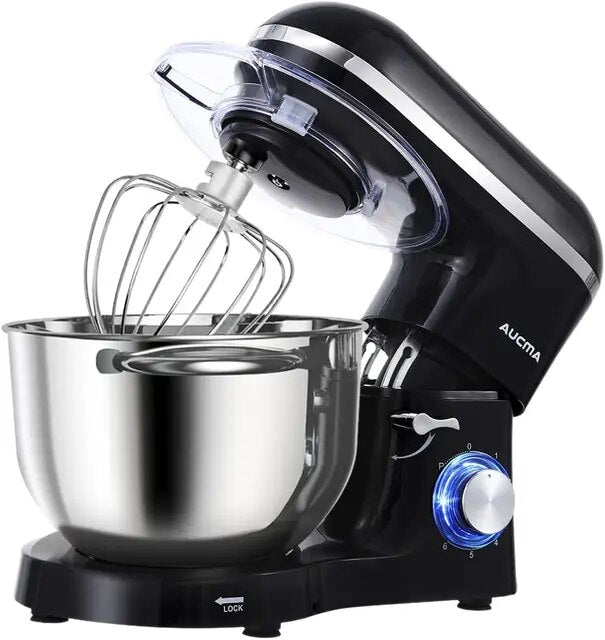 Aucma Stand Mixer,6.5-QT 660W 6-Speed