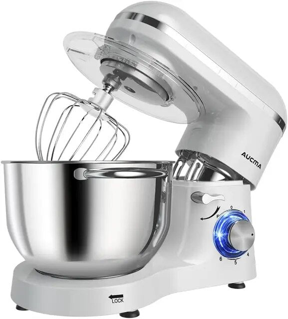 Aucma Stand Mixer,6.5-QT 660W 6-Speed