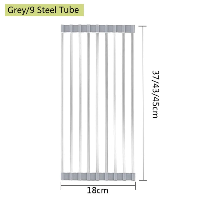 Foldable Kitchen Dish Drying Rack