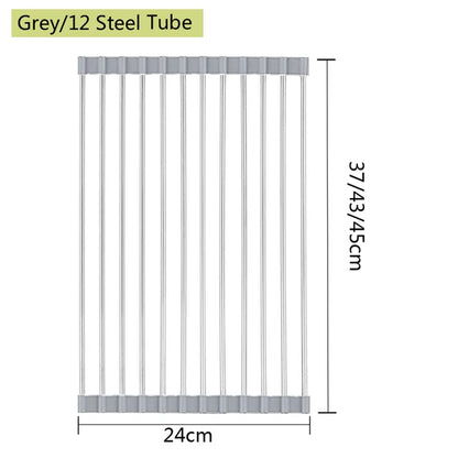 Foldable Kitchen Dish Drying Rack