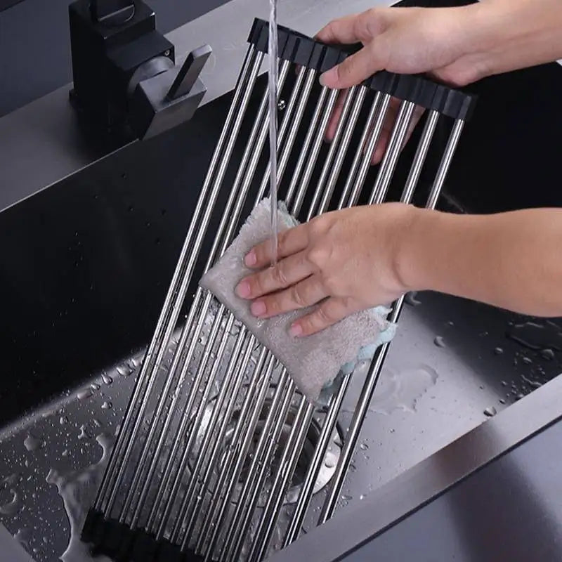 Foldable Kitchen Dish Drying Rack