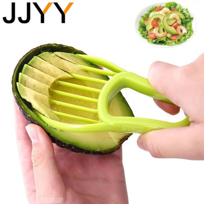 3 In 1 Avocado Slicer Shea Corer Butter Fruit Peeler