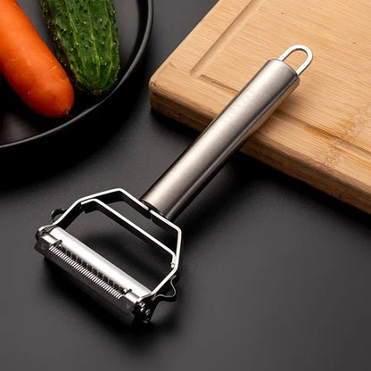 Kitchen Vegetable Peeler Stainless Steel 4-1