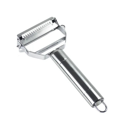 Kitchen Vegetable Peeler Stainless Steel 4-1