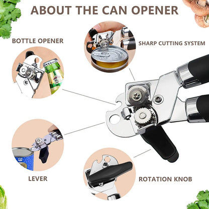 Professional Tin Manual Can Opener