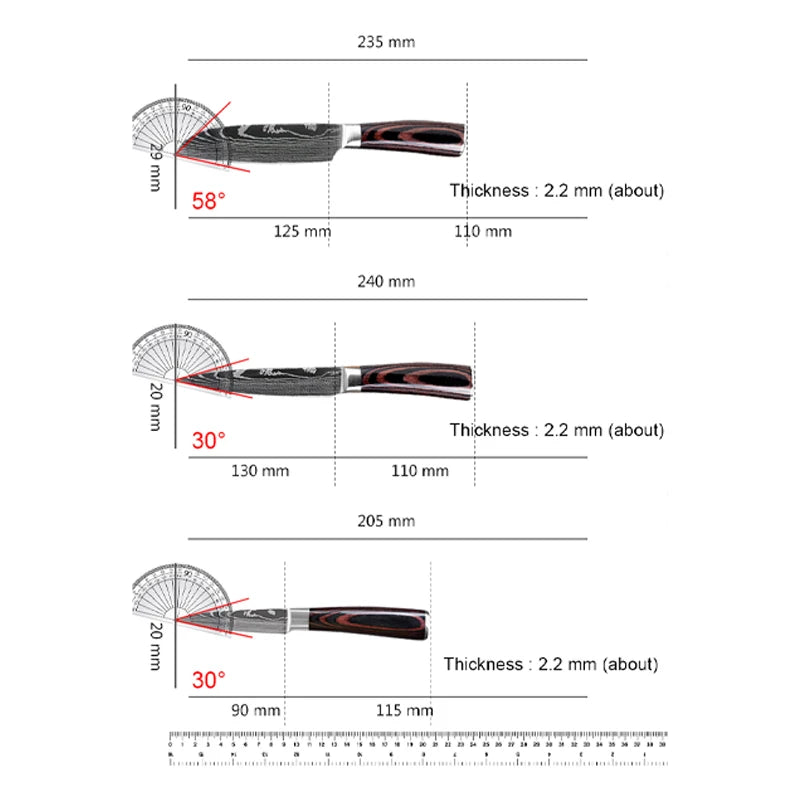 Damascus Pattern Knife