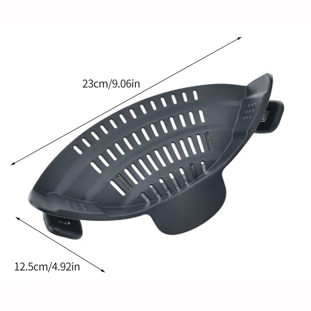 Silicone Kitchen Strainer Clip On