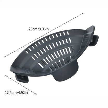 Silicone Kitchen Strainer Clip On