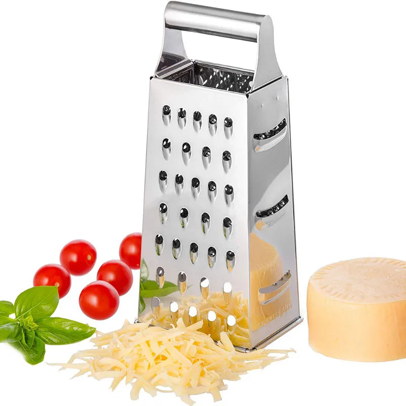 Stainless Steel 4-Sided Blades Household Box Grater