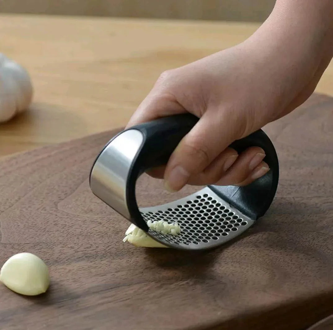 Stainless Steel Garlic Press Manual Garlic Mincer