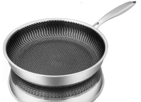 Whole Body Tri-Ply Stainless Steel Frying Pan